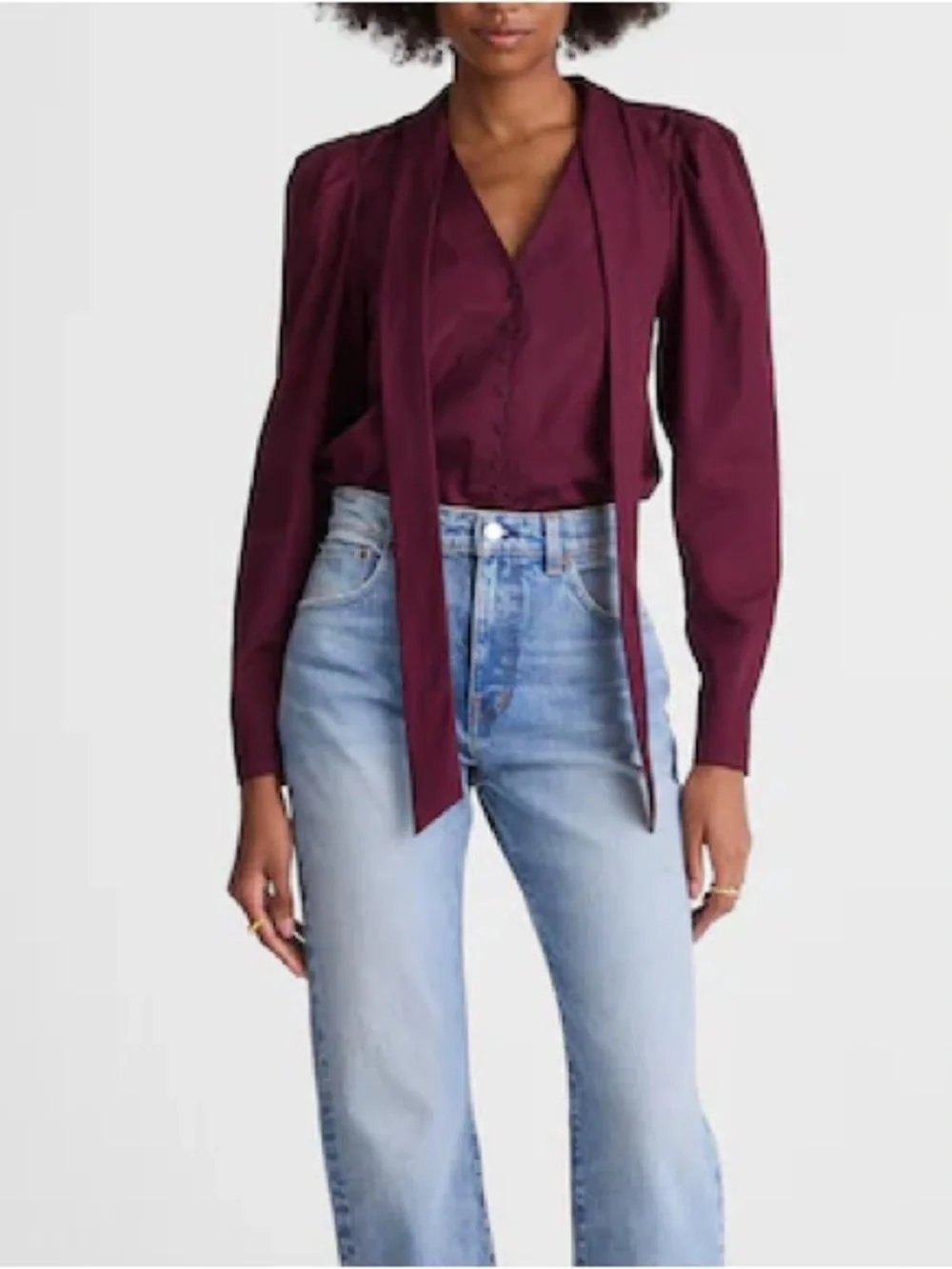 MADEWELL BUTTON UP BLOUSE